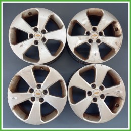 Cerchi in Lega CHEVROLET (DAEWOO) CRUZE (J300) (dal 04/2009 al 12/2014) 17 pollici 17" 7.0J 5x105 ET 44 4pz originali usati