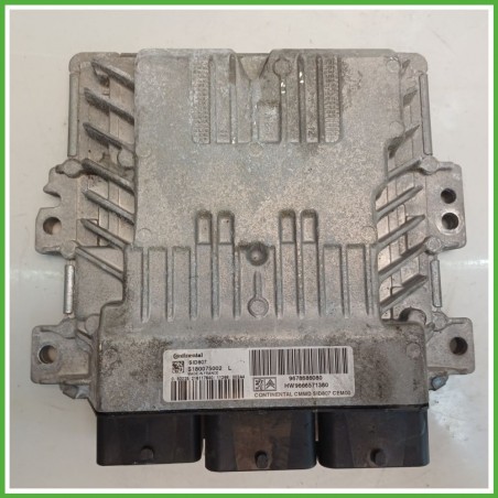 Centralina Motore Iniezione ECU CONTINENTAL S180075002L CITROEN C4 PICASSO 1.6 82kw 1606643980 2006 2013