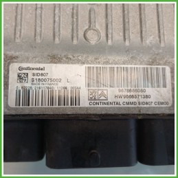 Centralina Motore Iniezione ECU CONTINENTAL S180075002L CITROEN C4 PICASSO 1.6 82kw 1606643980 2006 2013