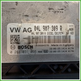 Centralina Motore Iniezione ECU BOSCH 0281031066 AUDI A3 8V 2.0 TDI 110kw 04L907309R 2016 2021