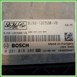 Centralina Motore Iniezione ECU BOSCH 0281018389 LAND ROVER RANGE ROVER EVOQUE 2.2 110kw BJ3212C520VB 2011 2018