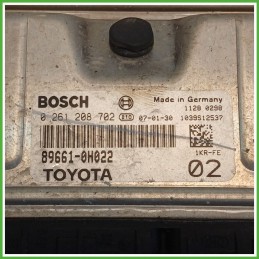 Centralina Motore Iniezione ECU BOSCH 0261208702 TOYOTA AYGO 1a Serie 1.0 12V 50kw 896610H023 2005 2014