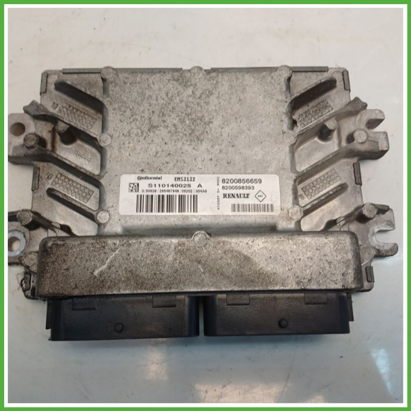 Centralina Motore Iniezione ECU CONTINENTAL S110140025 DACIA SANDERO 1.4 55kw 6001548282 2008 2013