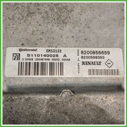 Centralina Motore Iniezione ECU CONTINENTAL S110140025 DACIA SANDERO 1.4 55kw 6001548282 2008 2013