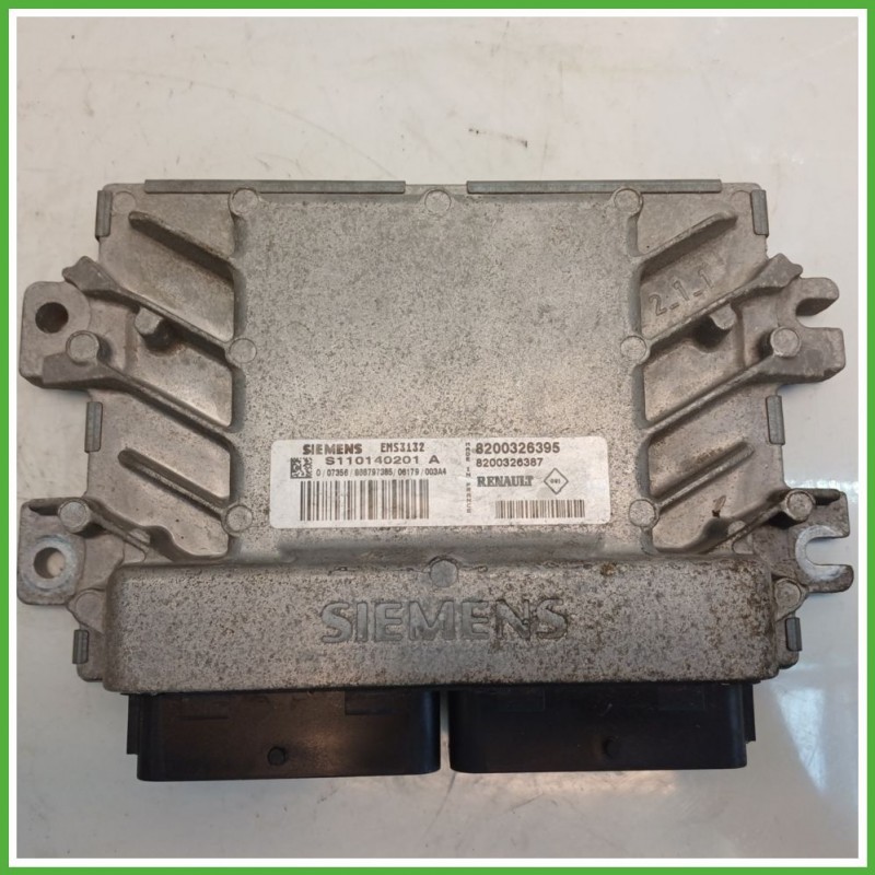 Centralina Motore Iniezione ECU SIEMENS S110140201A RENAULT CLIO 2a Serie 1.2 43kw 7700115161 2001 2010