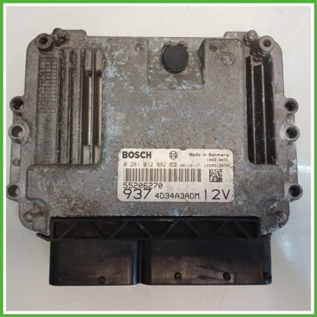Centralina Motore Iniezione ECU BOSCH 0281012882 ALFA ROMEO 147 W8 1.9 JTD 88kw 51806557 2004 2011
