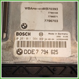 Centralina Motore Iniezione ECU BOSCH 0281011564 BMW X3 E83 2.0 110kw 13617796703 2003 2006