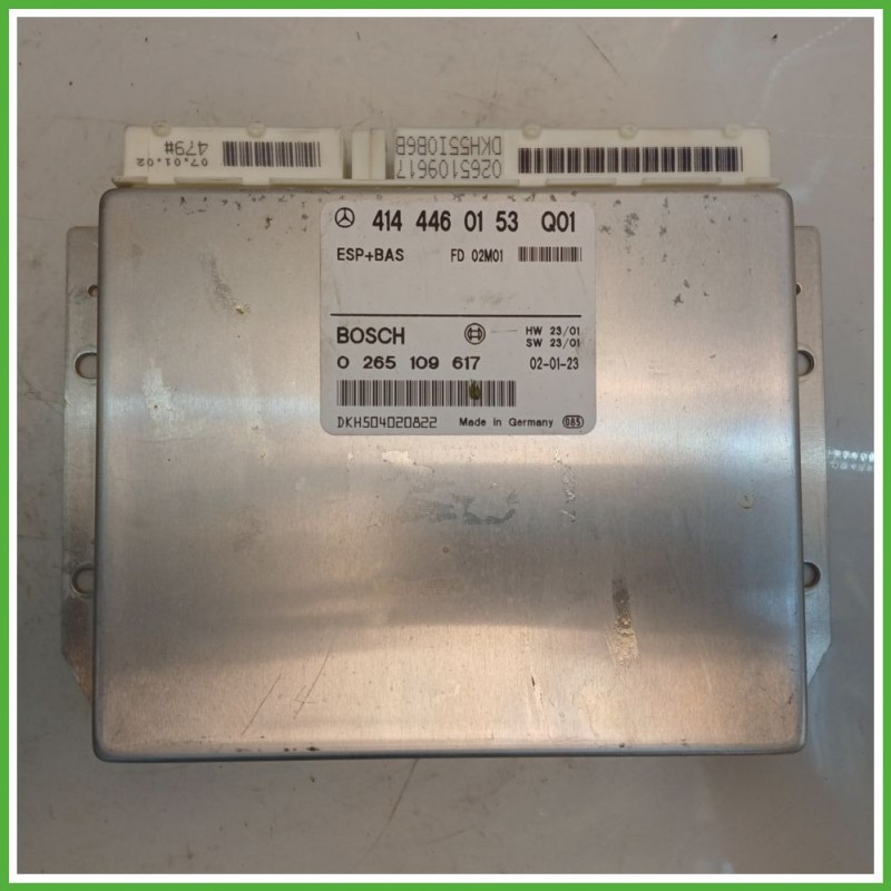 Centralina Controllo Elettronico Stabilita ESP+BAS BOSCH 0265109617 MERCEDES-BENZ VANEO 1.7 CDI A4144460153 2002 2005