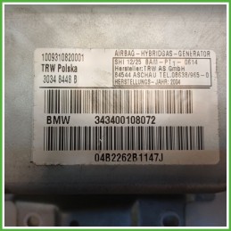 Airbag Laterale Destro DX BMW X3 E83 2.0 343400108072 2003 2006 TRW 3034-8448B