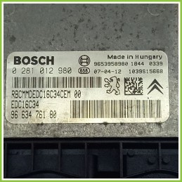 Centralina Iniezione Usata BOSCH 0281012908