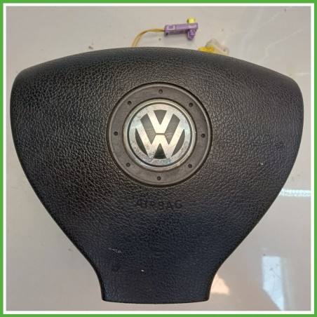 Airbag Guidatore Sinistro SX VOLKSWAGEN TOURAN 1T 2.0 1K0880201CB1BZ 2003 2010 AUTOLIV 607128000B