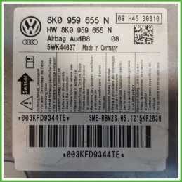 Centralina Airbag CONTINENTAL 5WK44637 AUDI A4 8K 2.0 TDI 8K0959655N 2011 2016