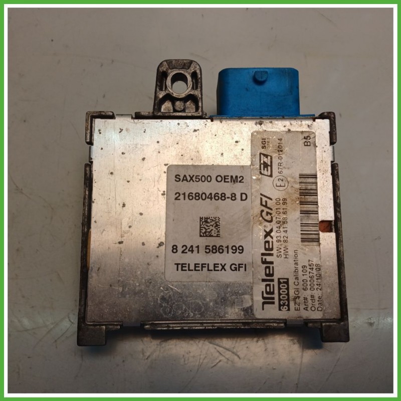 Centralina Motore Iniezione GAS VALEO SAX500 MAZDA Mazda 3 1.6 77kw 21680468-8D 2009 2011