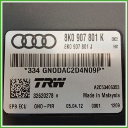 Centralina Freno di Stazionamento TRW A2C53406353 AUDI A4 8K 2.0 TDI 8K0907801J 2011 2016