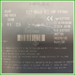 Centralina Modulo Luci LEAR 5E0770547 LAND ROVER RANGE ROVER EVOQUE 2.2 BJ3219H440AG 2011 2018