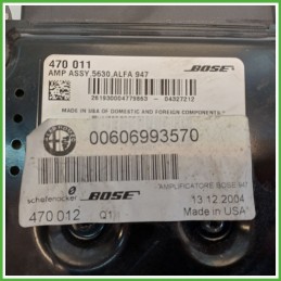 Amplificatore ALFA ROMEO GT X2 1.9 JTD 606993570 2003 2011