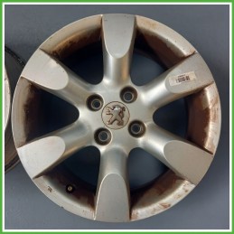 Cerchio Singolo in Lega PEUGEOT 307 (dal 07/2005 al 07/2008) 16 pollici 16" 6.5J 4x108 ET 31 originale usato al pz
