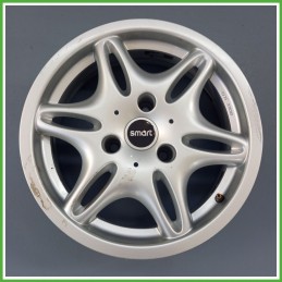 Cerchio Singolo in Lega SMART CABRIO (A450) (dal 03/2000 al 01/2004) 15 pollici 15" 5.5J 3x112.5 ET 1 originale usato al pz