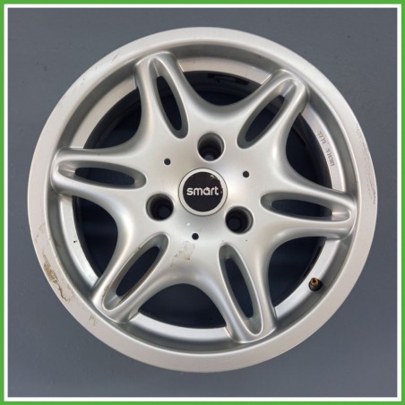 Cerchio Singolo in Lega SMART CABRIO (A450) (dal 03/2000 al 01/2004) 15 pollici 15" 5.5J 3x112.5 ET 1 originale usato al pz