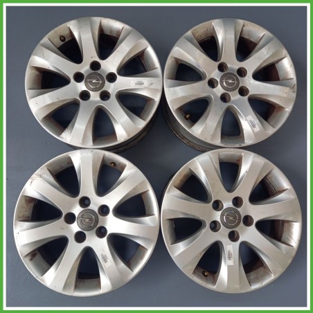 Cerchi in Lega OPEL MERIVA (S10) (dal 04/2010) 16 pollici 16" 6.5J 5x110 ET 37 4pz originali usati