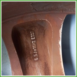 Cerchi in Lega OPEL MERIVA (S10) (dal 04/2010) 16 pollici 16" 6.5J 5x110 ET 37 4pz originali usati