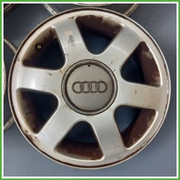 Cerchi in Lega AUDI A3 (8L) (dal 08/1996 al 12/2001) 15 pollici 15" 6.0J 5x100 ET 38 4pz originali usati