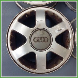 Cerchi in Lega AUDI A3 (8L) (dal 08/1996 al 12/2001) 15 pollici 15" 6.0J 5x100 ET 38 4pz originali usati