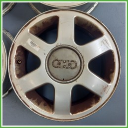 Cerchi in Lega AUDI A3 (8L) (dal 08/1996 al 12/2001) 15 pollici 15" 6.0J 5x100 ET 38 4pz originali usati