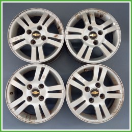 Cerchi in Lega CHEVROLET (DAEWOO) NUBIRA (J200) (dal 01/2005 al 12/2010) 15 pollici 15" 6.0J 4x114.3 ET 44 4pz originali usati