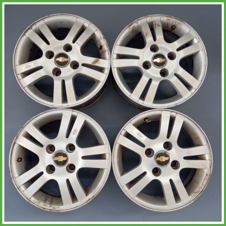 Cerchi in Lega CHEVROLET (DAEWOO) NUBIRA (J200) (dal 01/2005 al 12/2010) 15 pollici 15" 6.0J 4x114.3 ET 44 4pz originali usati