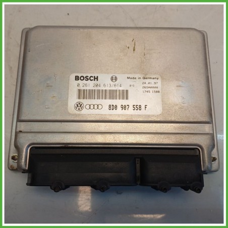 Centralina Motore Iniezione ECU BOSCH 0261204613 VOLKSWAGEN PASSAT 3B 1.8 92kw 8D0907558F 1996 2003