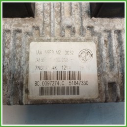 Centralina Motore Iniezione ECU MAGNETI MARELLI IAW5SF3.M2 FIAT PUNTO EVO 3J 1.4 57kw 51847300 2009 2013