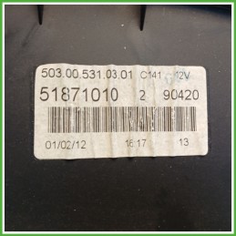 Quadro strumenti contachilometri tachimetro VEGLIA BORLETTI 503.00.531.03.01 FIAT PANDA 0X 1.4 46801565