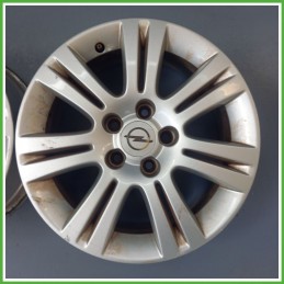 Cerchio Singolo in Lega OPEL ASTRA (A04) (dal 01/2004 al 03/2011) 16 pollici 16" 6.5J 5x110 ET 39 originale usato al pz