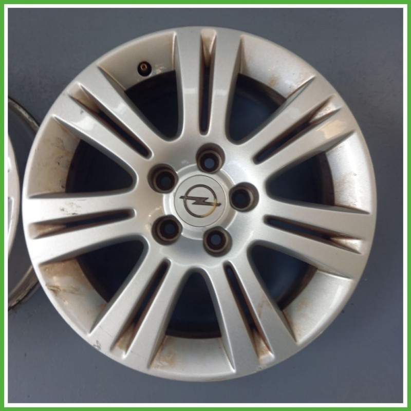 Cerchio Singolo in Lega OPEL ASTRA (A04) (dal 01/2004 al 03/2011) 16 pollici 16" 6.5J 5x110 ET 39 originale usato al pz