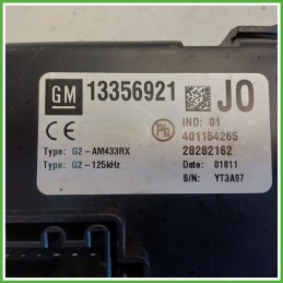 Body Computer Centralina Modulo BCM BSI DELPHI 28282162 OPEL MERIVA S10 1.4 13356921 2010 2016