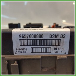 Body Computer Centralina Modulo BCM BSI DELPHI 84145932 PEUGEOT 206 Plus 1.1 9657608880 2009