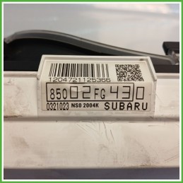 Quadro strumenti contachilometri tachimetro SUBARU IMPREZA 3a Serie 2.0 85002FG43