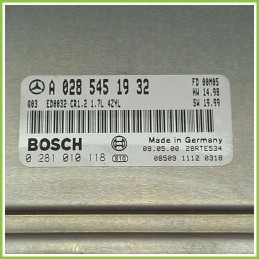 Centralina Iniezione Usata BOSCH 0281010118