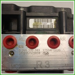 Centralina ABS Modulo Pompa BOSCH 0265800704 27539FE310 SUBARU IMPREZA 3a Serie Originale Usato
