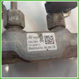 Rail diesel con sensore AUDI A3 8V CRL 2.0 TDI 04L130089B 2016 2021 AUDI 04L089D