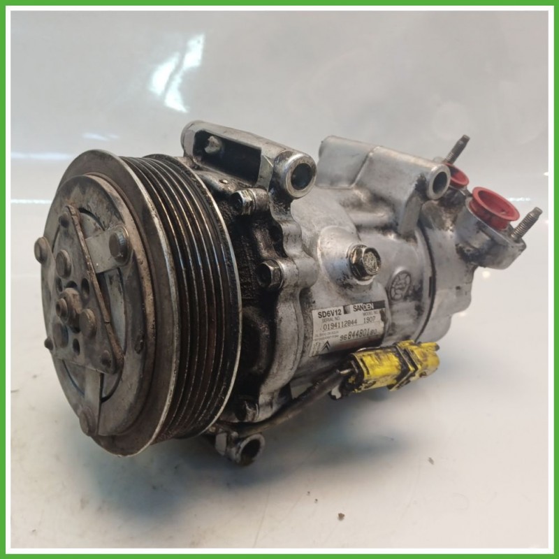Compressore Clima AC Aria Condizionata SANDEN SD6V12 PEUGEOT 206 Plus 9800822280