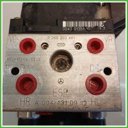 Centralina ABS Modulo Pompa BOSCH 0265202461 A0044311012 MERCEDES-BENZ VANEO Originale Usato