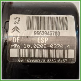 Centralina ABS Modulo Pompa ATE 10.0960-1197.3 4541FX PEUGEOT 207 Originale Usato