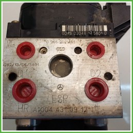 Centralina ABS Modulo Pompa BOSCH 0265202461 A0044311012 MERCEDES-BENZ Classe A W168 Originale Usato
