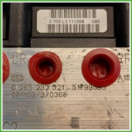 Centralina ABS Modulo Pompa BOSCH 0265800673 71748288 FIAT PANDA 2Q Originale Usato