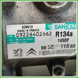 Compressore Clima AC Aria Condizionata SANDEN SD6V12 CITROEN C3 2a Serie 9800821980