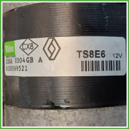 Motorino Avviamento VALEO TS8E6 RENAULT CLIO 2a Serie 8200369521