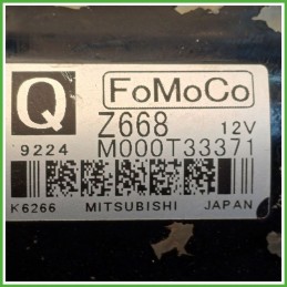 Motorino Avviamento MITSUBISHI M000T33371 MAZDA Mazda 3 Z66818400