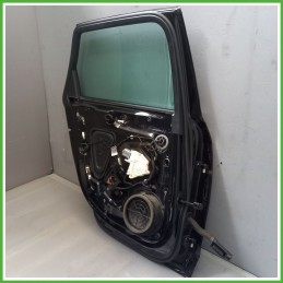 Porta Portiera Sportello Posteriore Sinistra SX NERO A2 Y9B AUDI A4 8K Station Wagon 2011 2016 Originale Usato